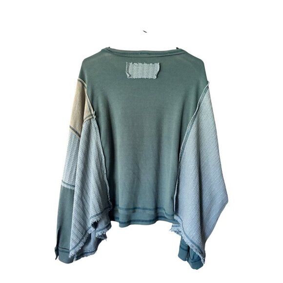 POL Women's Stitch Block Pocket Top - Picture 3 of 8